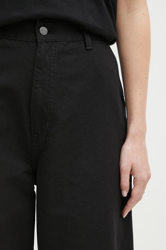 Carhartt WIP cotton trousers Brandon Single Knee Pant I034880.8902 black