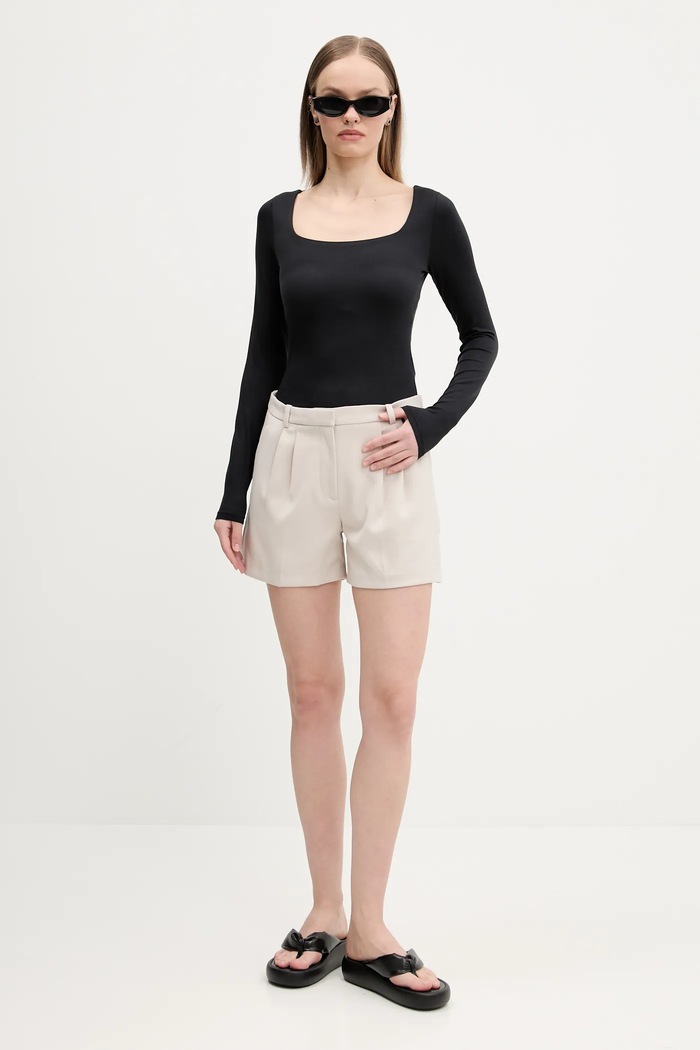 Šortky Abercrombie & Fitch KI149.5214.125 béžová SS25