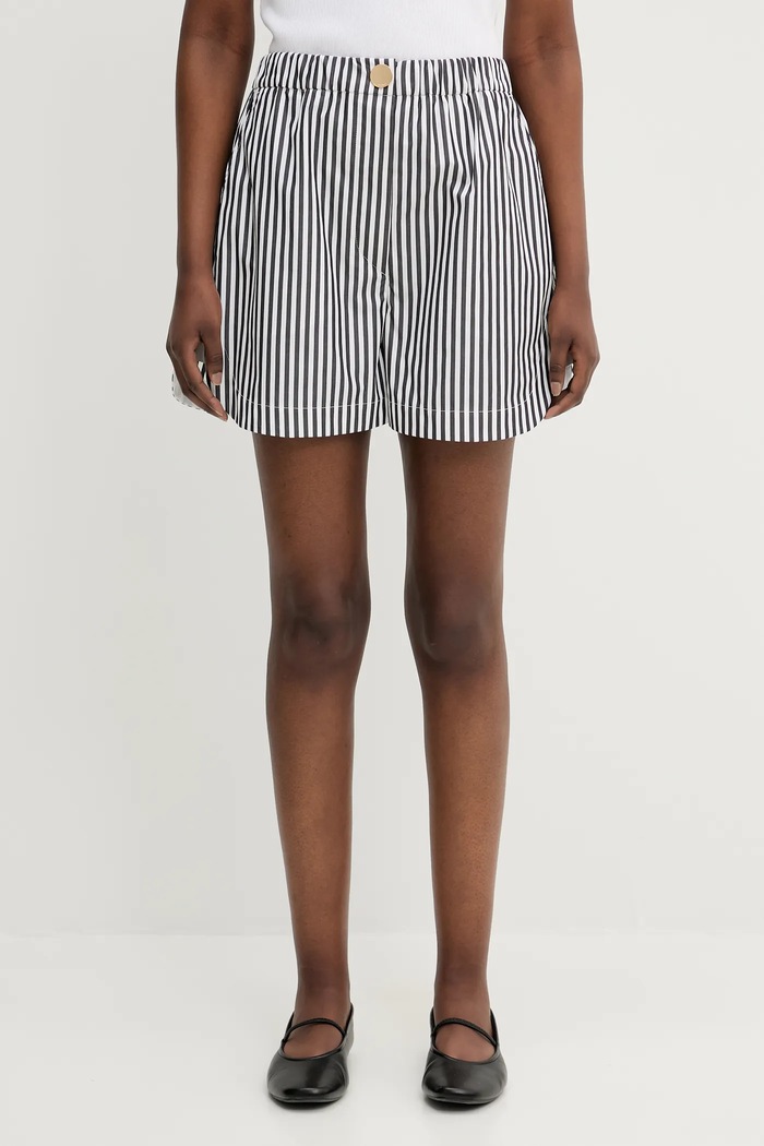 Sportmax cotton shorts Muscari cotton black 2512141042600
