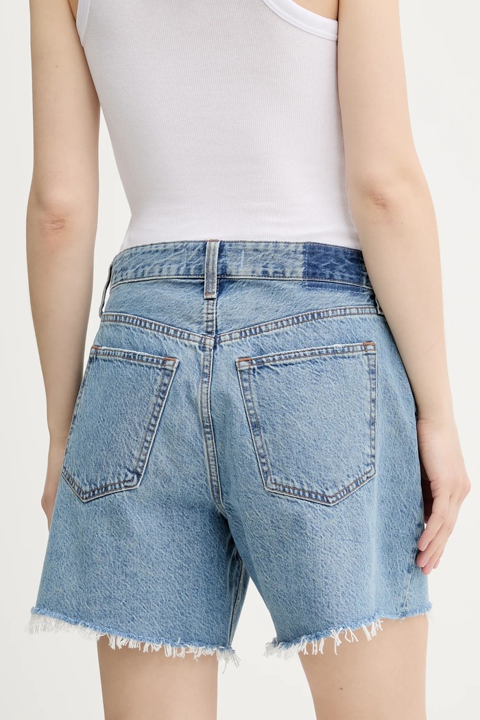 Oblečení Džínové šortky Abercrombie & Fitch KI149.5146.279 modrá