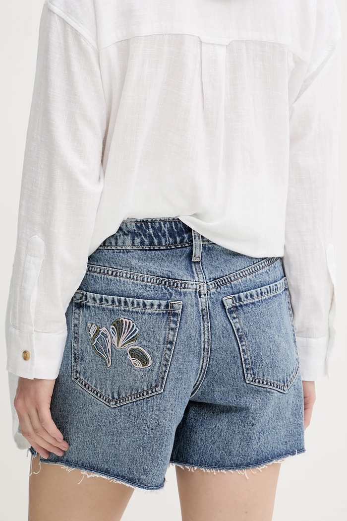 Oblačila Jeans kratke hlače Hollister Co. KI349.5160.278 modra