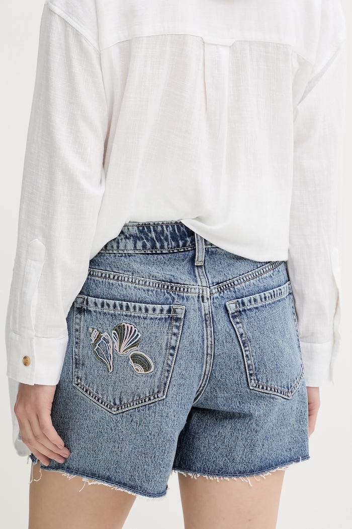 Oblačila Jeans kratke hlače Hollister Co. KI349.5160.278 modra