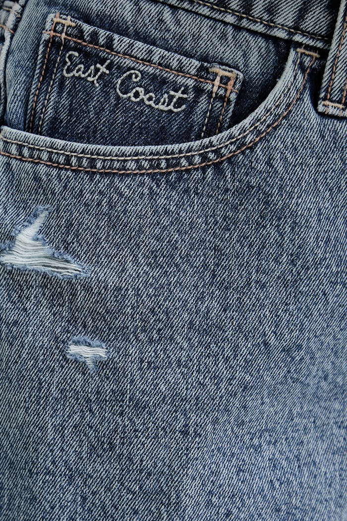 Jeans kratke hlače Hollister Co. KI349.5160.278 modra