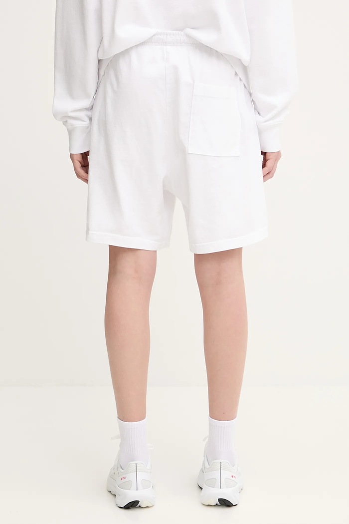 Abbigliamento Sporty & Rich pantaloncini in cotone Ny 94 Gym SH039622034WH57 bianco