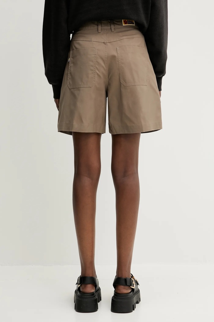 Odzież Fjallraven szorty Vardag Shorts F87105.244 brązowy