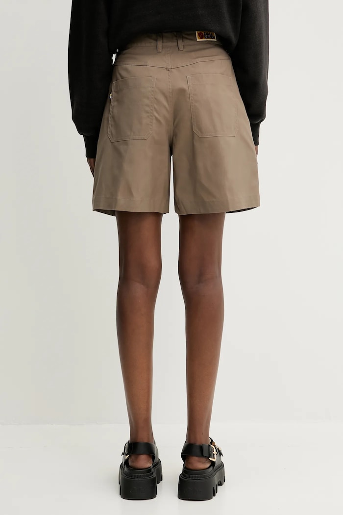 Odzież Fjallraven szorty Vardag Shorts F87105.244 brązowy
