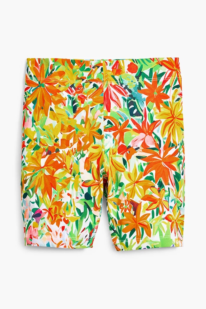 Desigual szorty dziecięce wzorzyste zielony 25SGKK03