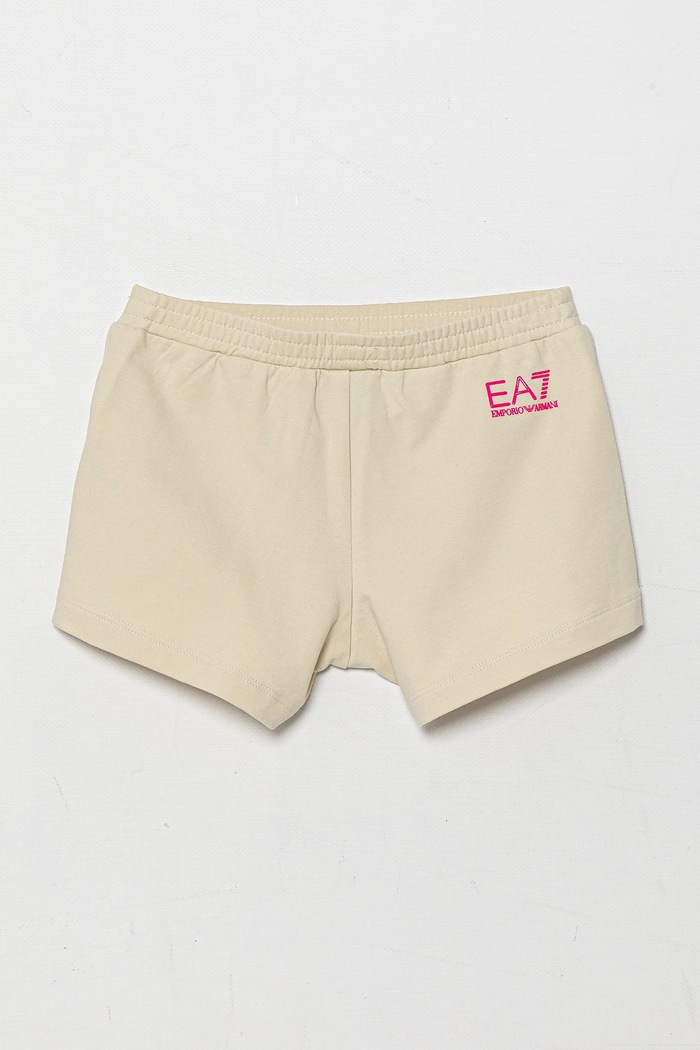 EA7 Emporio Armani szorty dziecięce 7G000047.AF13135 beżowy SS25