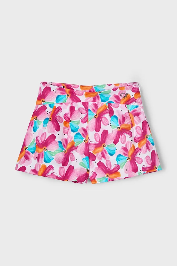 Dětské bavlněné šortky Mayoral 3905.6C.Mini.PPYA růžová SS25