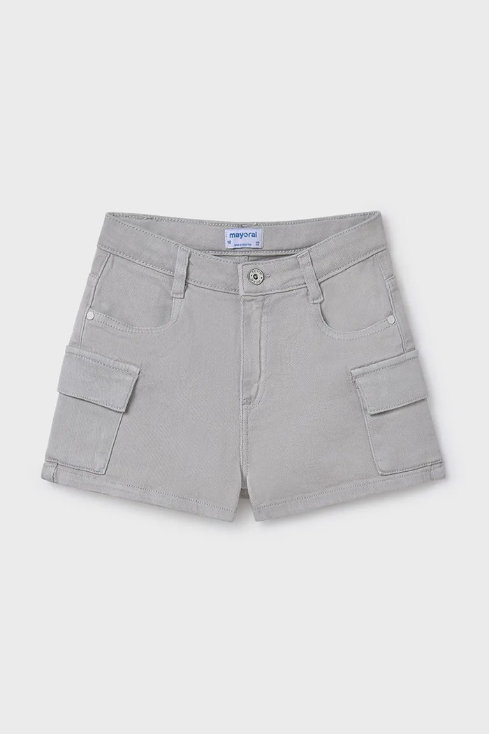 Mayoral szorty dziecięce casual szary 6218.8E.Junior.PPYA