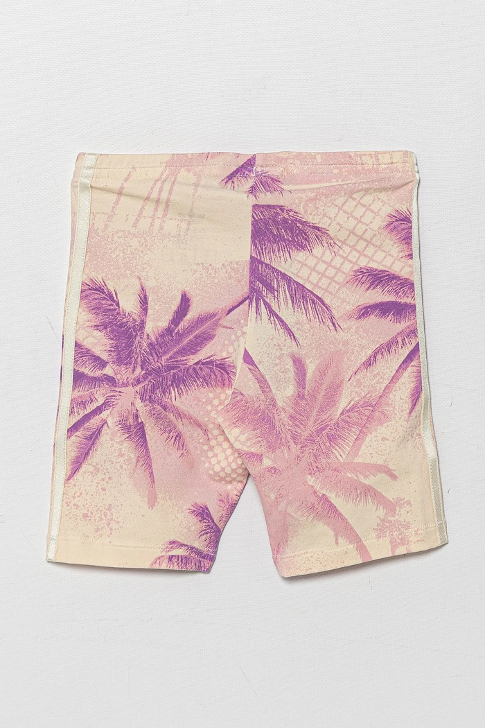 DÍVKA Dětské kraťasy adidas Originals JD2940 fialová
