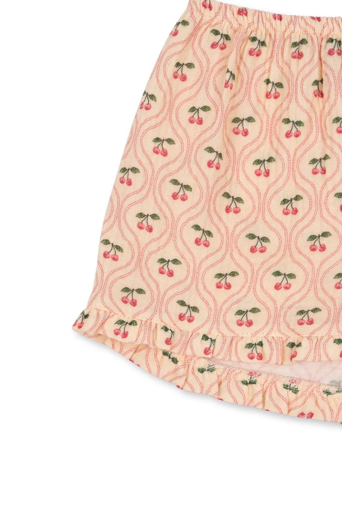 Konges Sløjd szorty COCO SHORTS GOTS pomarańczowy KS103206