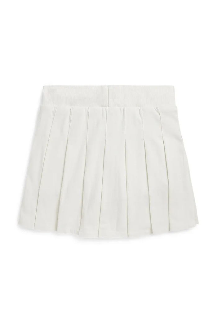 Dětská bavlněná sukně Polo Ralph Lauren 313971039001 béžová SS25