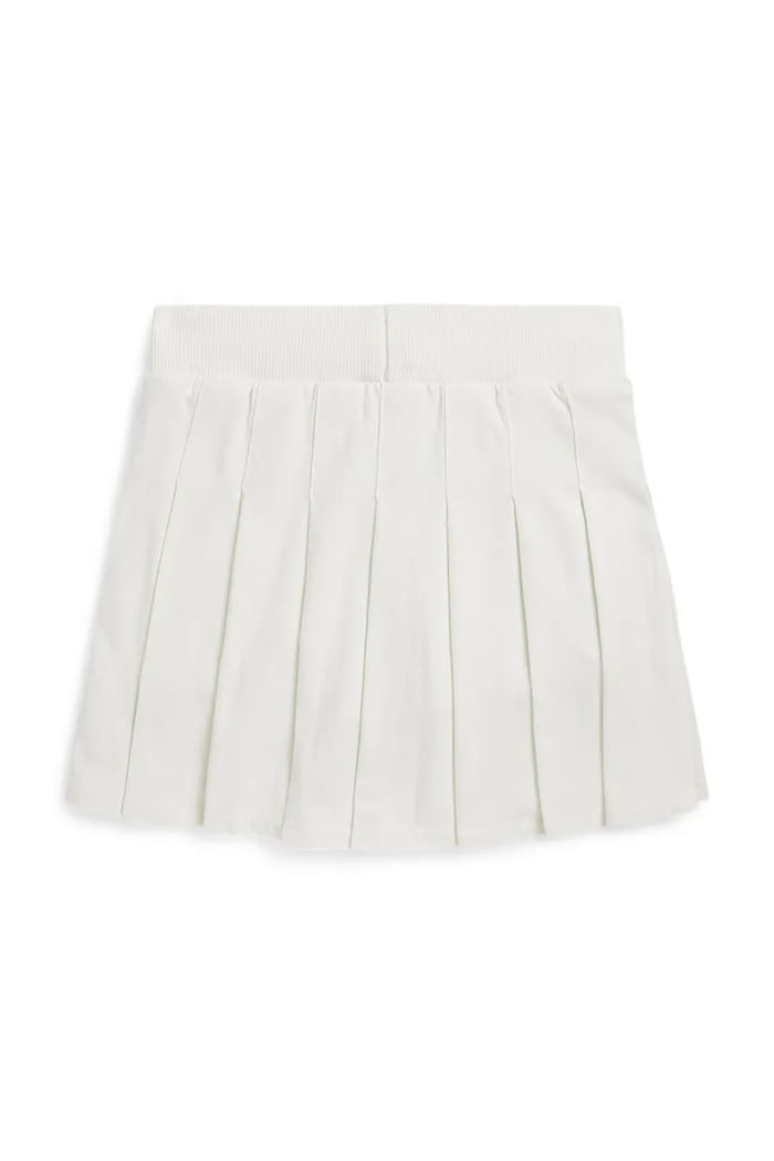 Dětská bavlněná sukně Polo Ralph Lauren 313971039001 béžová SS25