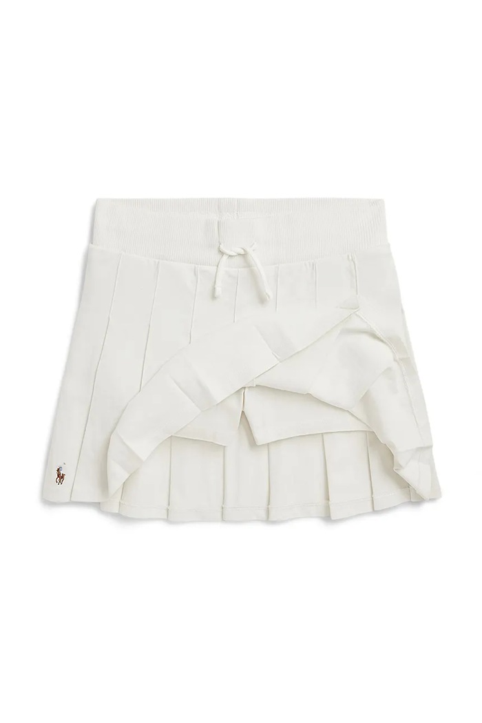 DÍVKA Dětská bavlněná sukně Polo Ralph Lauren 313971039001 béžová