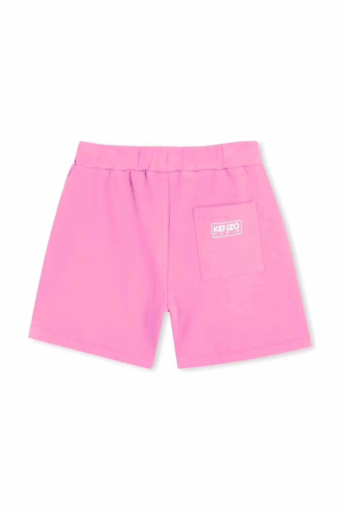 Dječje pamučne kratke hlače Kenzo Kids K61042.156 roza SS25