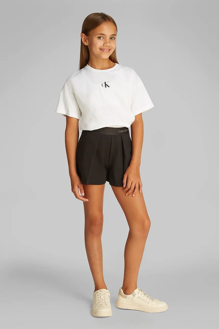 Calvin Klein Jeans szorty z elastanem czarny IG0IG02880.PPYA