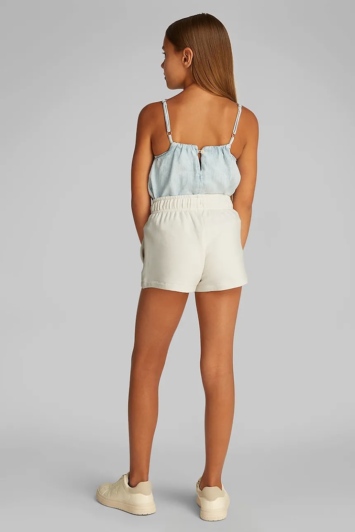 Dječje kratke hlače Calvin Klein Jeans bež IG0IG02882.128.176.PPYA