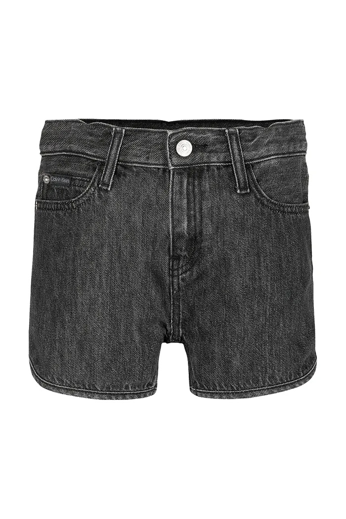 Calvin Klein Jeans gyerek farmer rövidnadrág farmer fekete IG0IG02891.128.176.PPYA