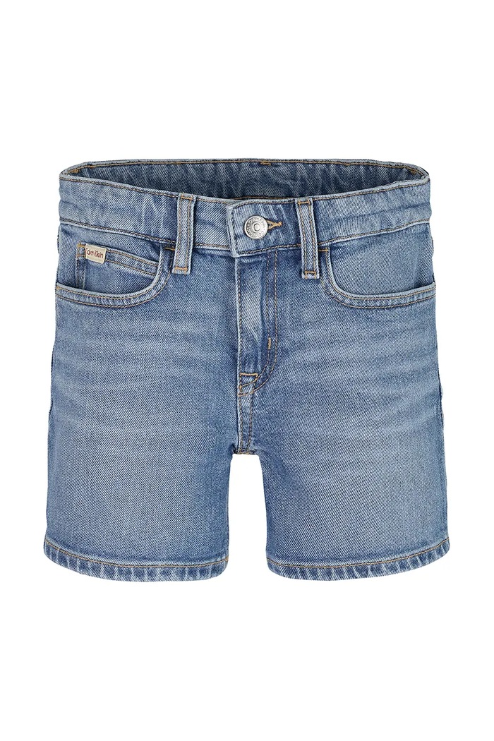 Къс панталон Calvin Klein Jeans IG0IG02892.128.176.PPYA син SS25