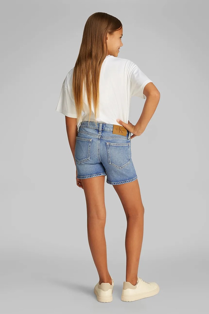Къс панталон Calvin Klein Jeans IG0IG02892.128.176.PPYA син
