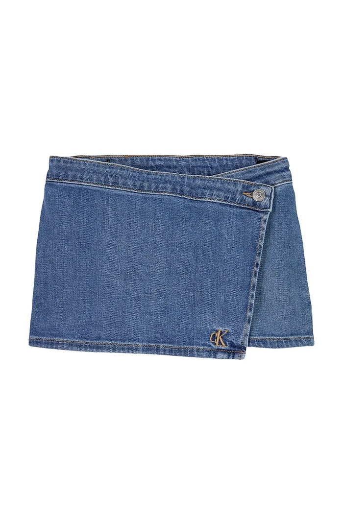 Dječje traper kratke hlače Calvin Klein Jeans IG0IG02887.PPYA plava SS25