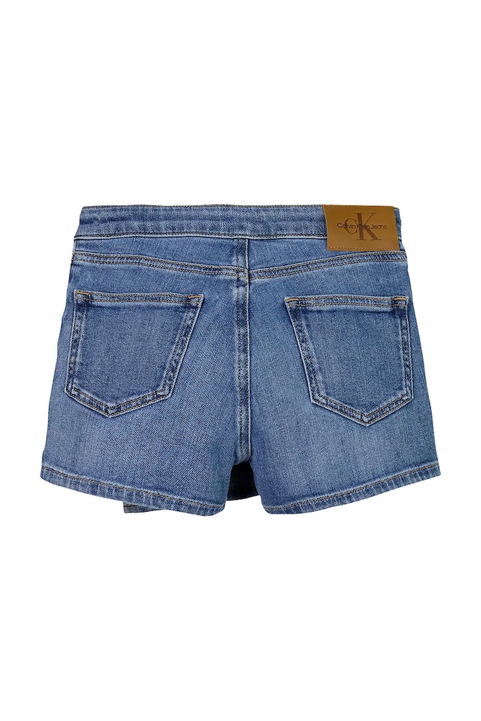 Djevojčice Dječje traper kratke hlače Calvin Klein Jeans IG0IG02887.PPYA plava