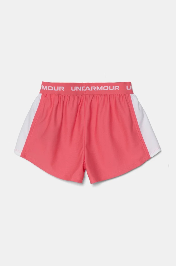 Detské krátke nohavice Under Armour Tech Play Up Short 1390075 ružová SS25