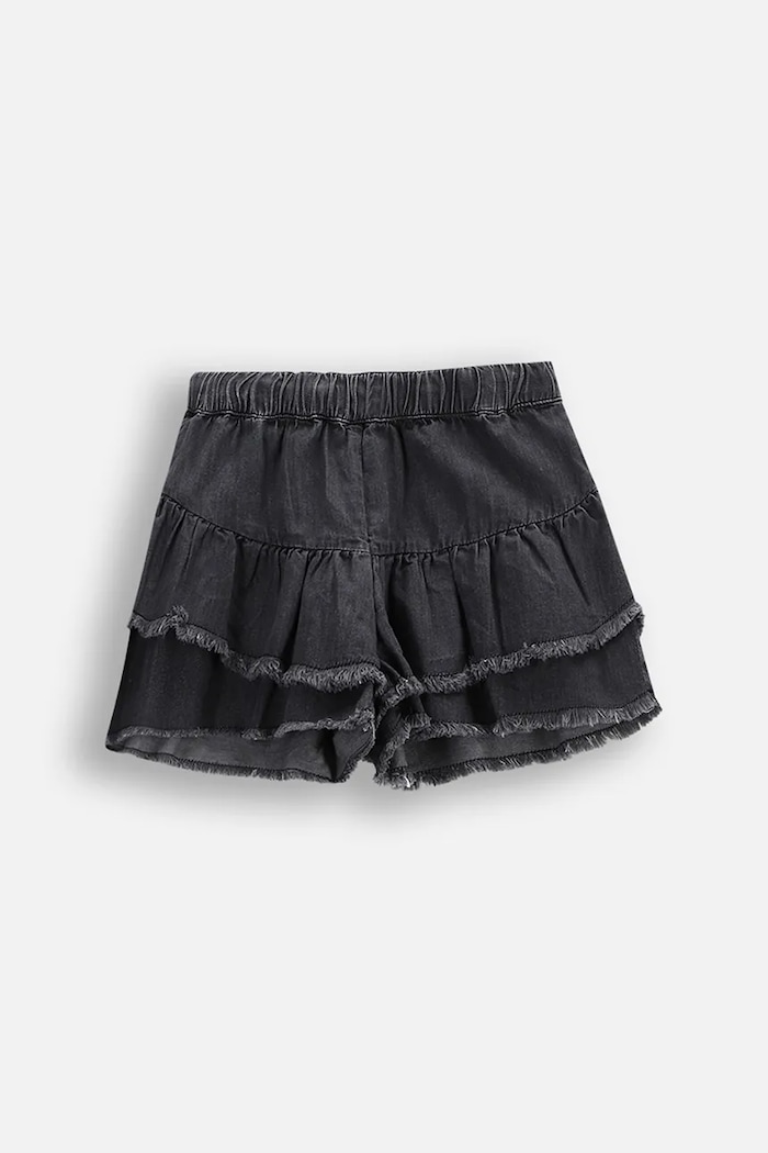 Coccodrillo pantaloni scurți WC5119402TGK negru SS25