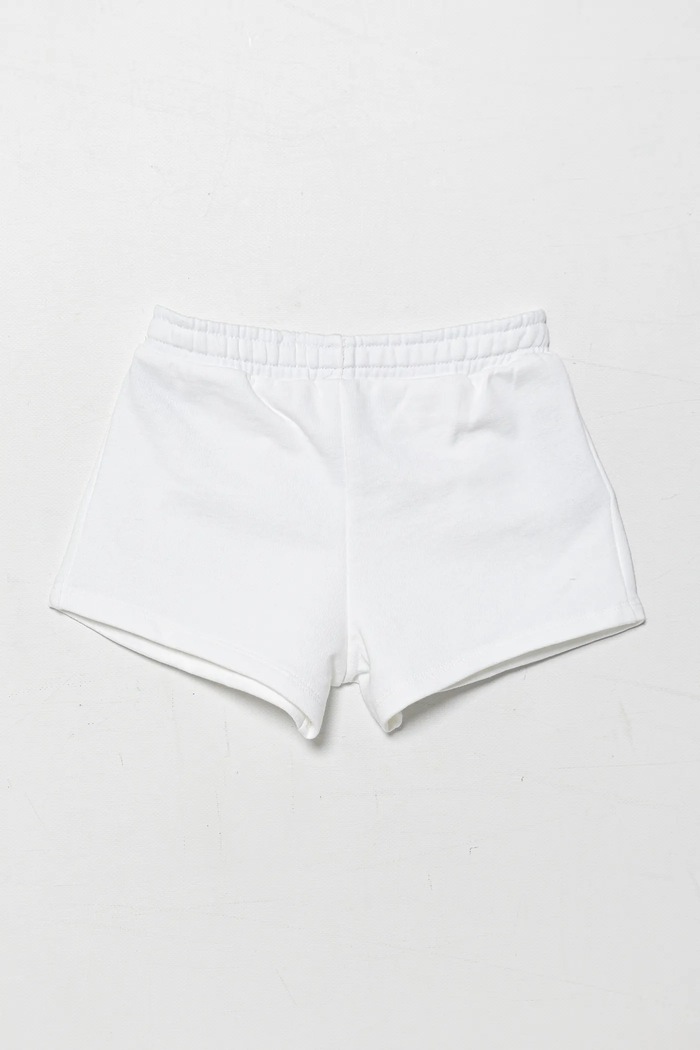 United Colors of Benetton gyerek pamut rövidnadrág 3J70G901R.P.Seasonal fehér SS25