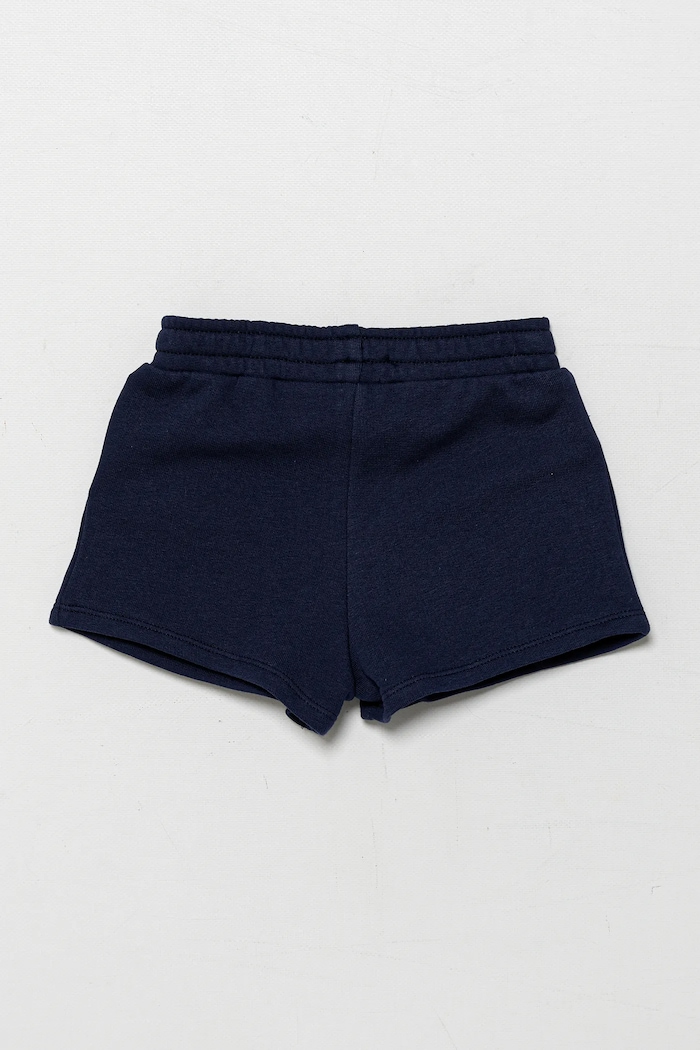 United Colors of Benetton szorty bawełniane dziecięce 3J70G901R.P.Seasonal granatowy SS25