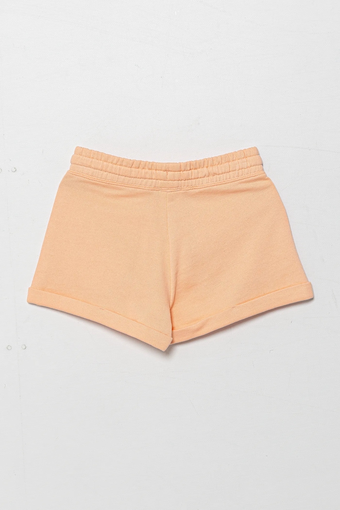 United Colors of Benetton szorty bawełniane dziecięce 3J68C901C.G.Season.PPYA pomarańczowy SS25