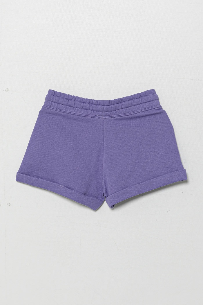 United Colors of Benetton szorty bawełniane dziecięce 3J68C901C.G.Season.PPYA fioletowy SS25