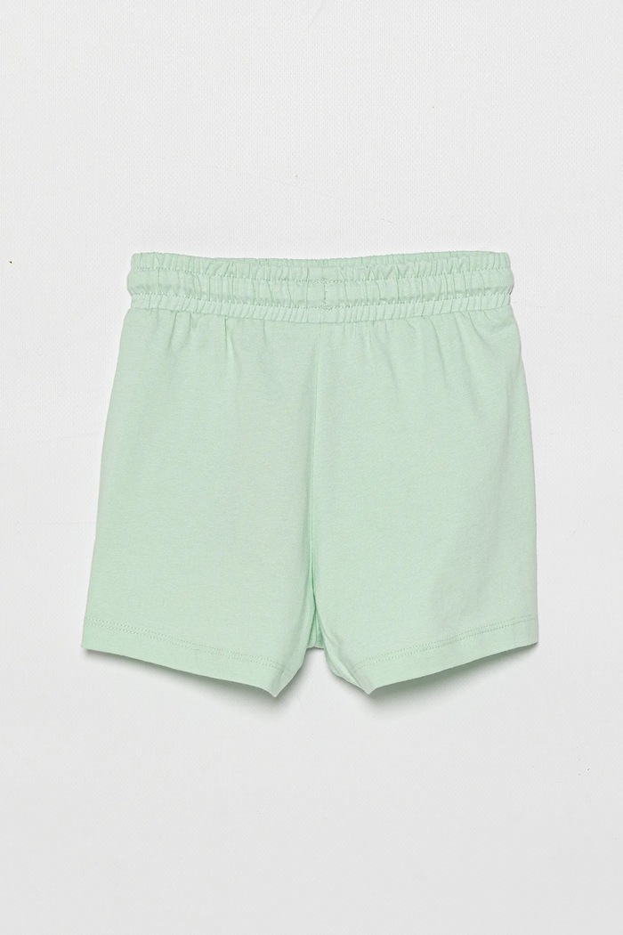 United Colors of Benetton szorty bawełniane dziecięce 3BL0G901T.P.Seasonal zielony SS25