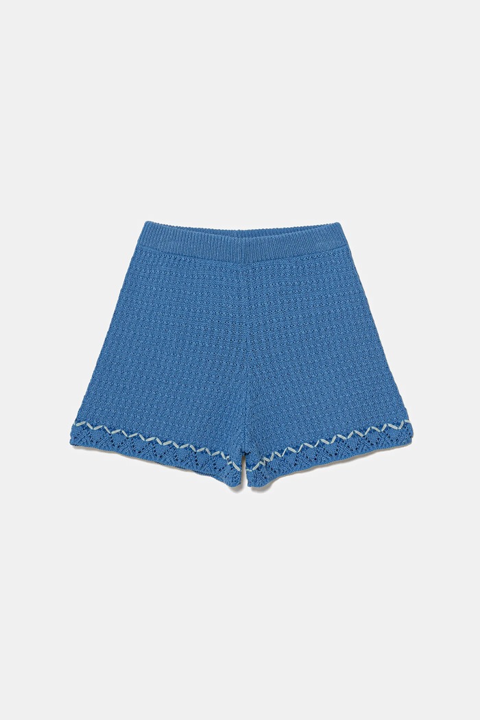 Παιδικό σορτς United Colors of Benetton λεπτό μοτίβο μπλε 114FQ900B.G.Seasonal