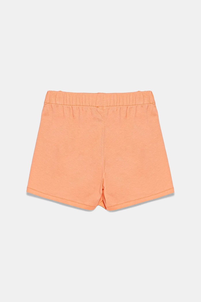 United Colors of Benetton spódnicospodnie bawełniane dziecięce 35RYC903H.G.Seasonal pomarańczowy SS25