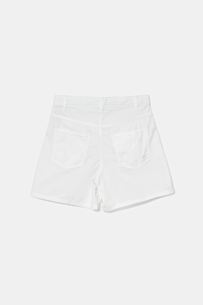 United Colors of Benetton szorty bawełniane dziecięce 47RGC903Y.G.Seasonal biały SS25