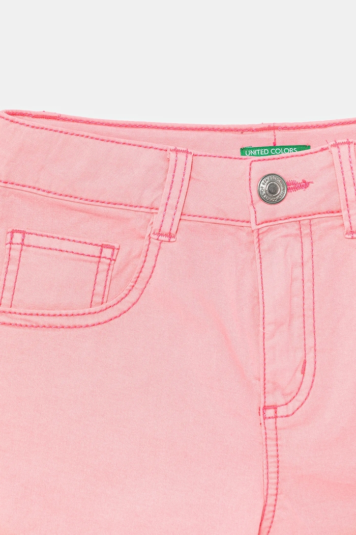 Djevojčice Dječje kratke hlače United Colors of Benetton 4O69C9040.G.Seasonal roza