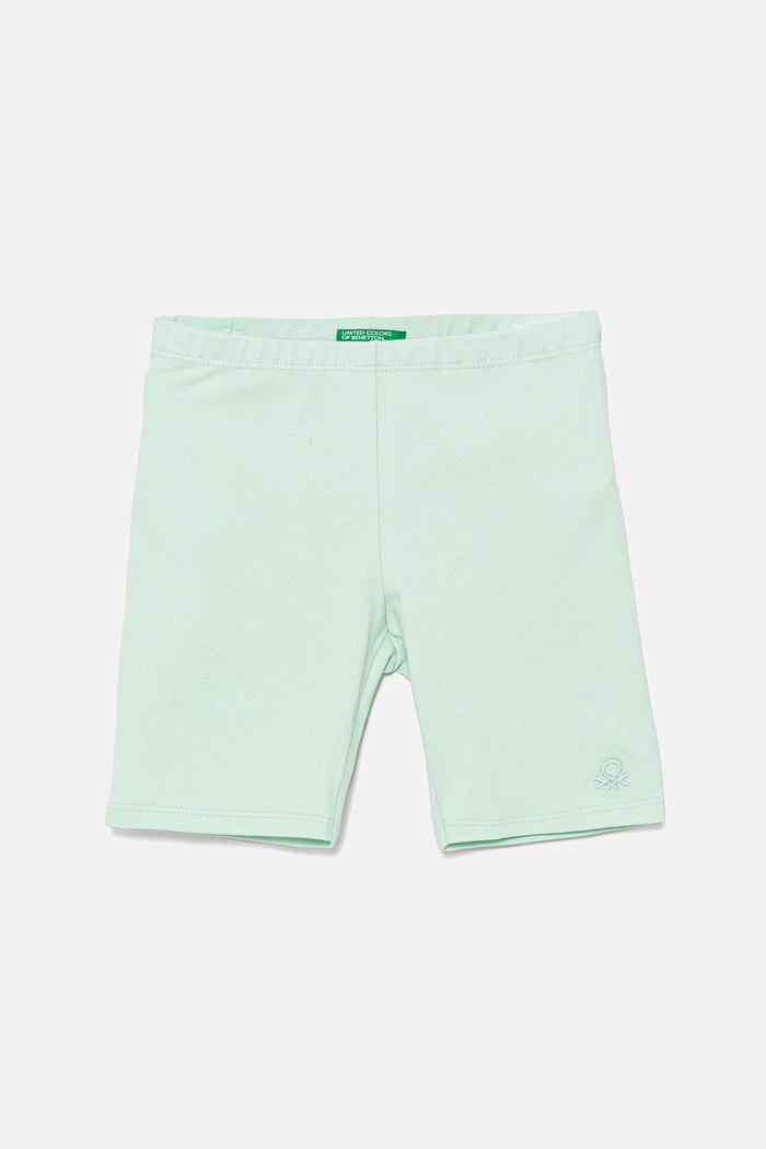United Colors of Benetton szorty dziecięce z elastanem zielony 3MT1G900R.P.Season.PPYA