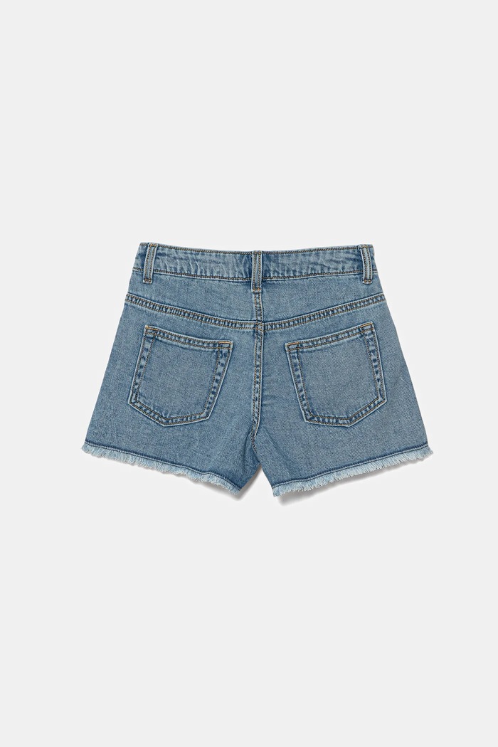 Παιδικό σορτς τζιν United Colors of Benetton 4UTPC9049.G.Seasonal μπλε SS25