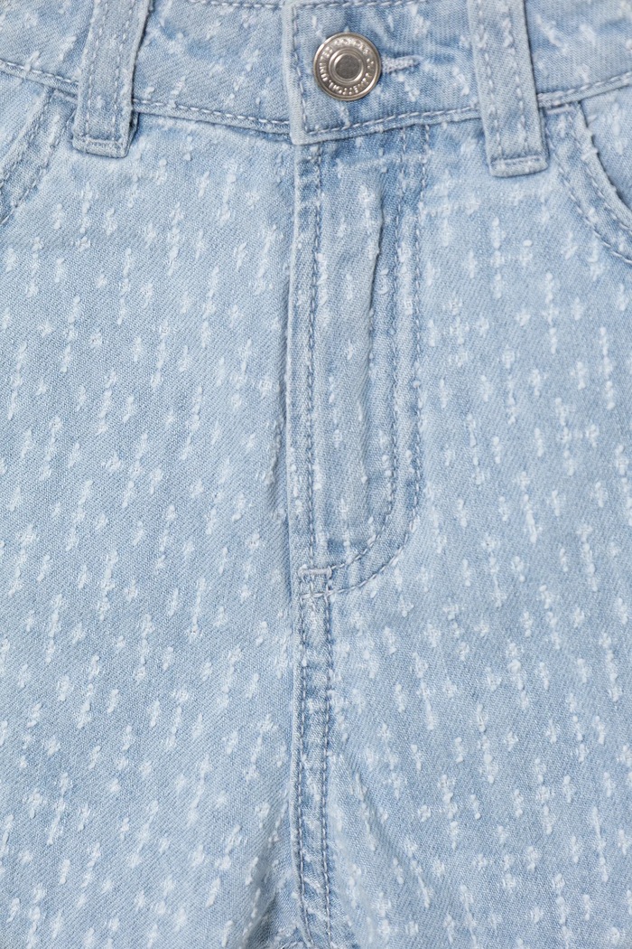 Dziewczynka United Colors of Benetton szorty jeansowe dziecięce 42P6C903W.G.Seasonal niebieski