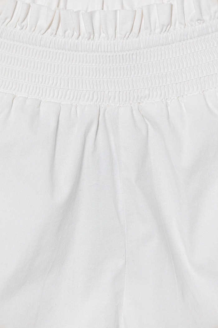 Момиче Детски къси панталони United Colors of Benetton 4L2VC903S.G.Seasonal бял