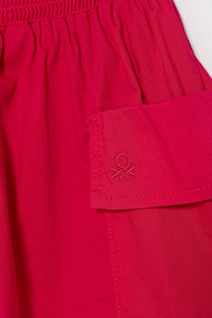 Djevojčice Dječje kratke hlače United Colors of Benetton 4L2VC903S.G.Seasonal roza