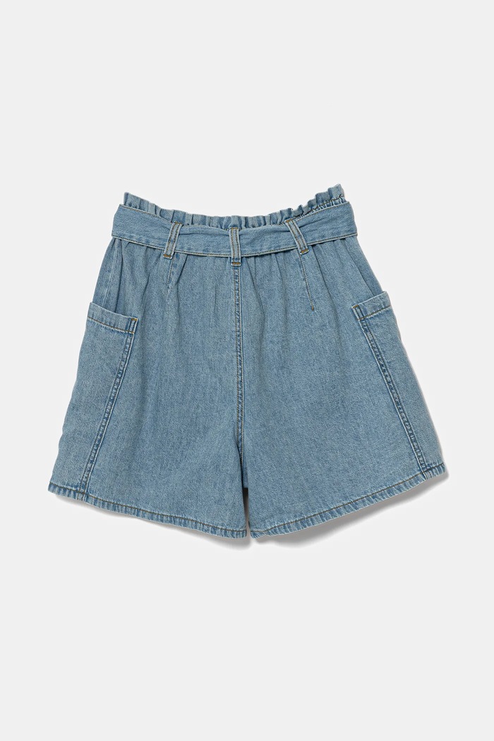 United Colors of Benetton szorty jeansowe dziecięce 4AD6C903V.G.Seasonal niebieski SS25