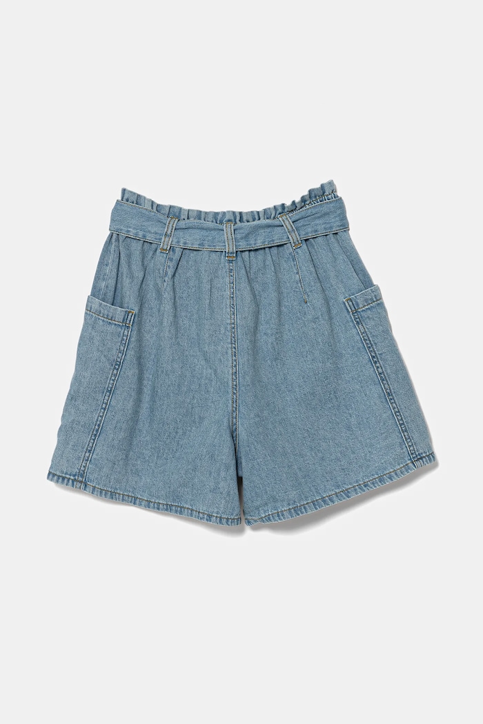 United Colors of Benetton szorty jeansowe dziecięce 4AD6C903V.G.Seasonal niebieski SS25