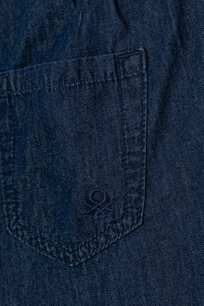Dziewczynka United Colors of Benetton szorty jeansowe dziecięce 4DHJG9031.P.Seasonal granatowy
