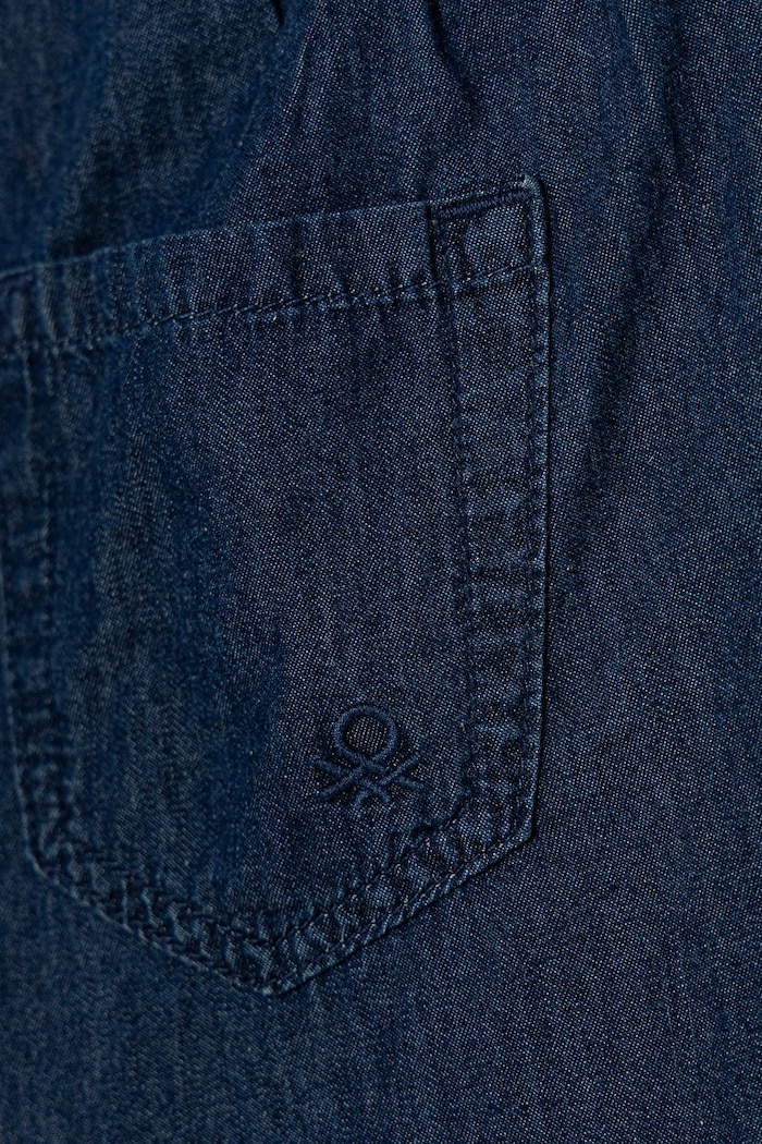 Dziewczynka United Colors of Benetton szorty jeansowe dziecięce 4DHJG9031.P.Seasonal granatowy