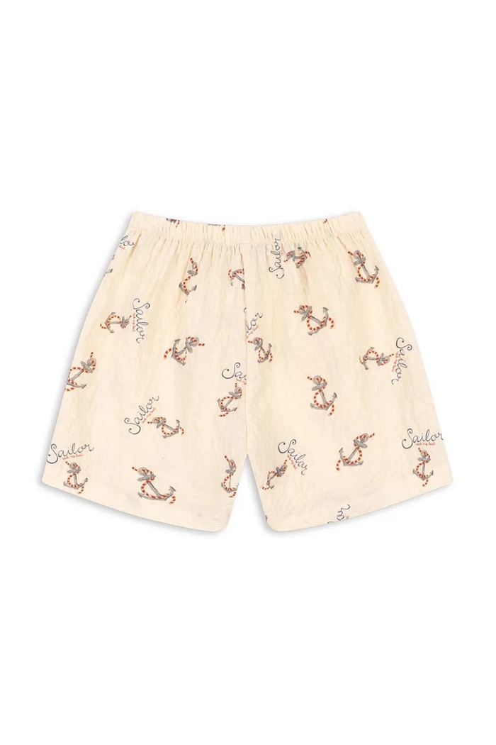 CHLAPEC Kraťasy Konges Sløjd ELLIOT SHORTS GOTS KS103170 béžová