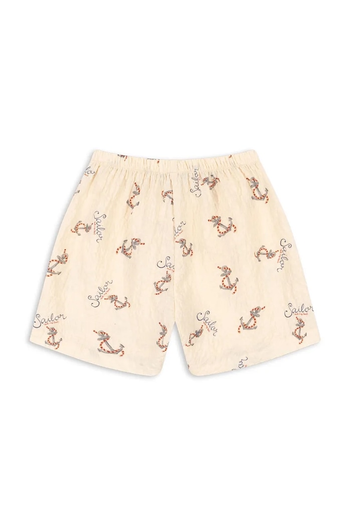 CHLAPEC Kraťasy Konges Sløjd ELLIOT SHORTS GOTS KS103170 béžová