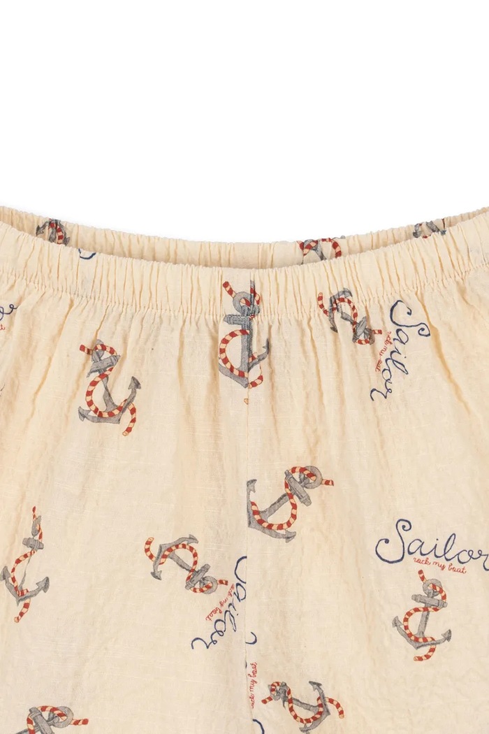 Kraťasy Konges Sløjd ELLIOT SHORTS GOTS béžová KS103170